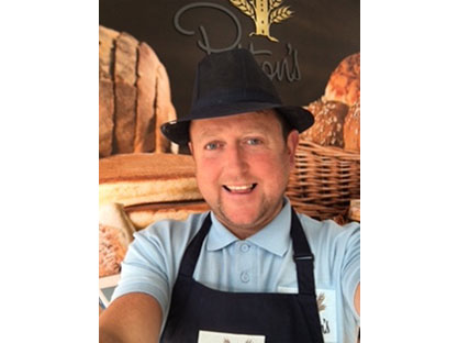 A range of fresh breads